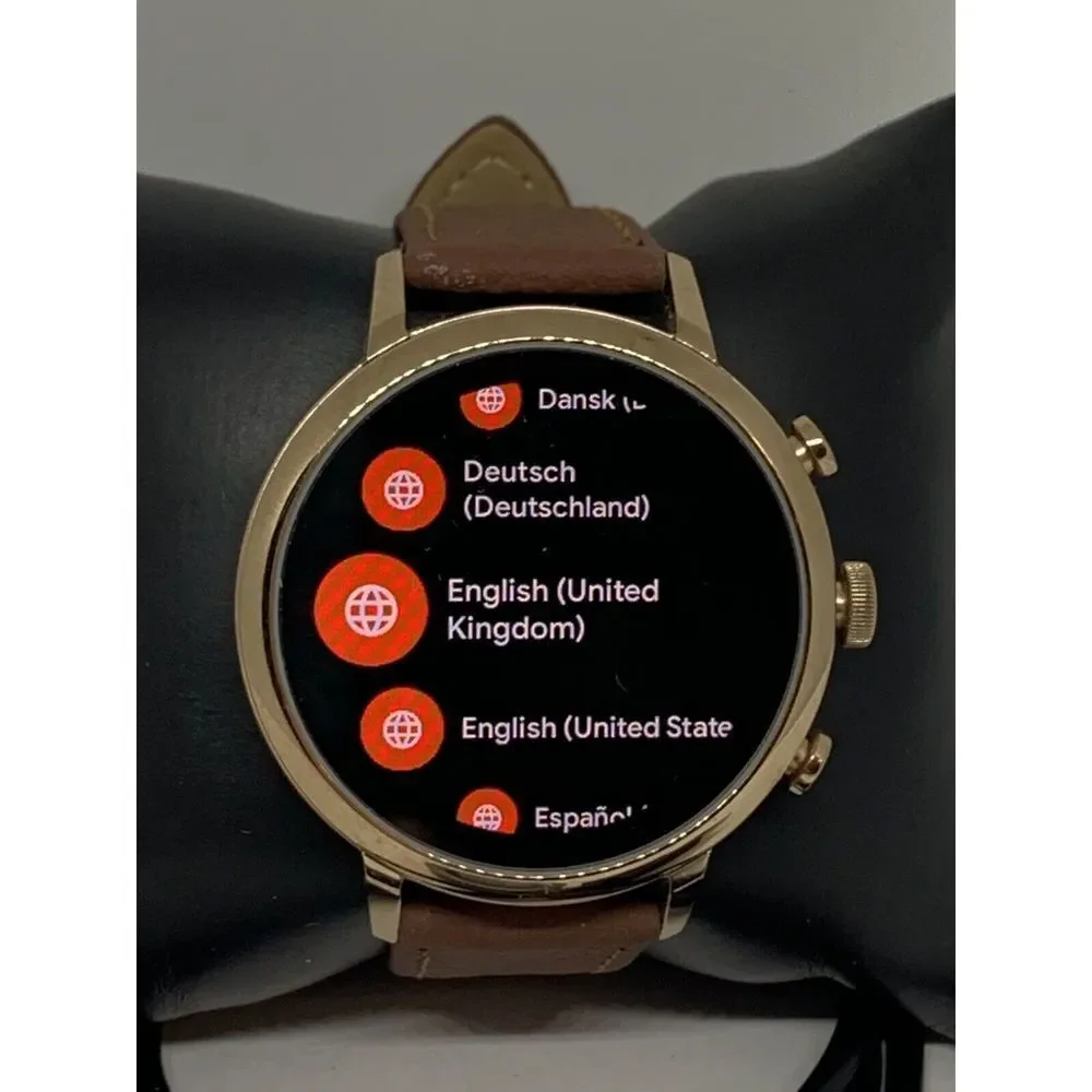 Fossil Gen 4 Authentic Digital Dial Smart Watch Custom Band FTW6020 NP14